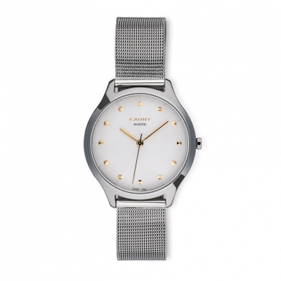 Relógio Mulher Cauny Majestic Patterns Silver - CMJ001