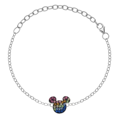 Pulseira Criança Disney Rato Mickey - BS00025SRML-55.C