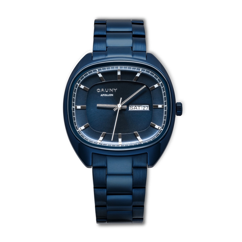 Relógio Homem Cauny Apollon Day Date Blue - CAP006
