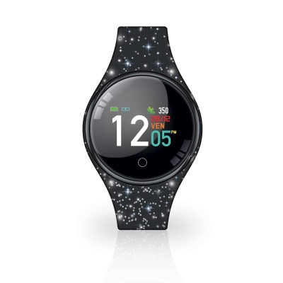 Smartwatch Techmade Freetime Nero Glitter - TM-FREETIME-GBK