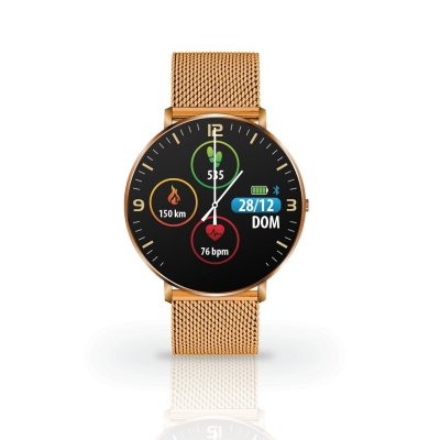 Smartwatch Techmade Kosmos Dourado - TM-KOSMOS-METG