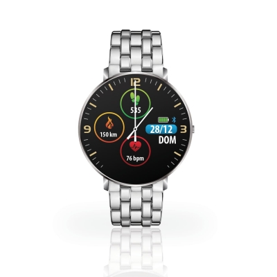 Smartwatch Techmade Kosmos Prateado - TM-KOSMOS-METSM