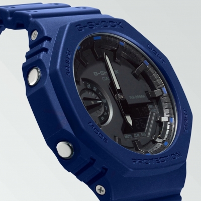 Relógio Unisexo G-Shock Classic Azul - GA-2100-2AER