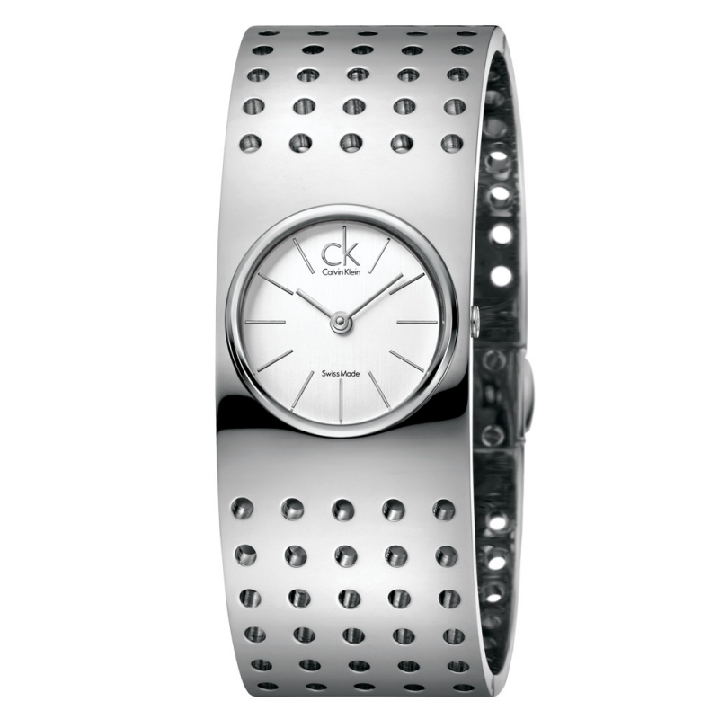 Relógio Mulher Calvin Klein Grid Branco - K8323120