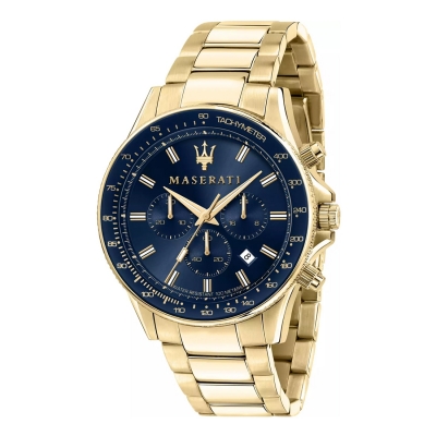 Relógio Homem Maserati Sfida Dourado - R8873640008