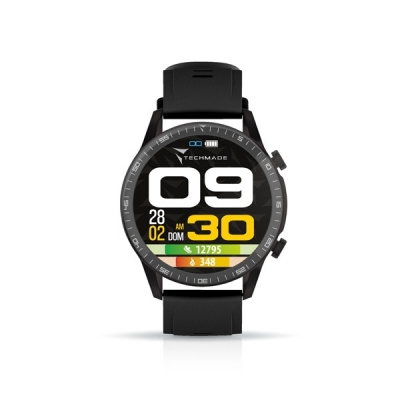 Smartwatch Techmade Rocks Preto - TM-ROCKS-BK