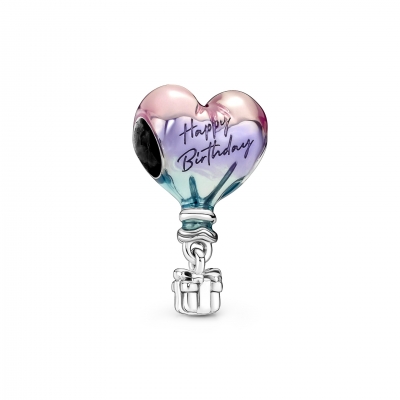 Conta Mulher Pandora Happy Birthday Hot Air Balloon - 791501C01