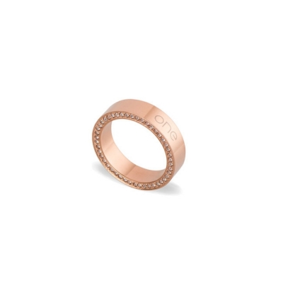 Anel Mulher One Jewels Believe Ouro Rosa - OJBR01R