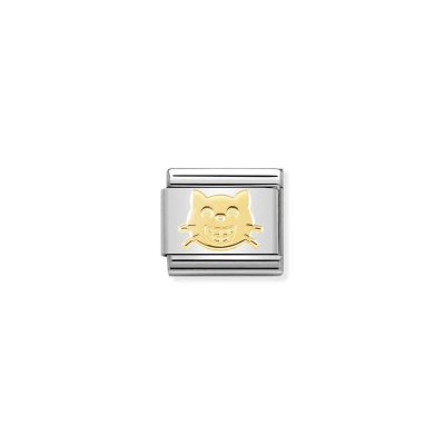 Link Nomination Composable Gato Sorridente - 030162/52