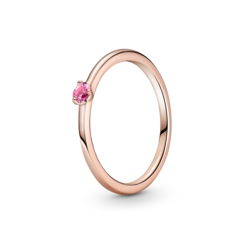 Anel Mulher Pandora Rose Pink Solitaire - 189259C03