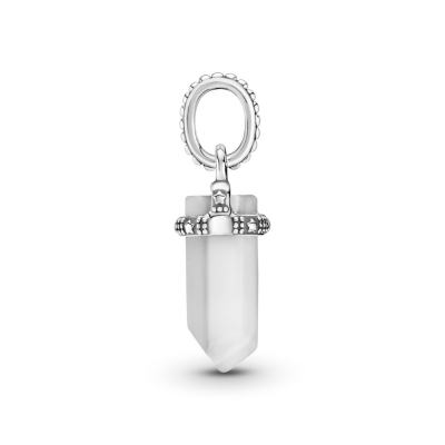 Pendente Mulher Pandora Amuleto Cristal Branco - 399185C03