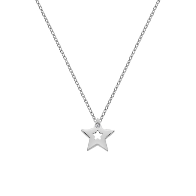 Colar Mulher Hot Diamonds Amulet Star - DP722