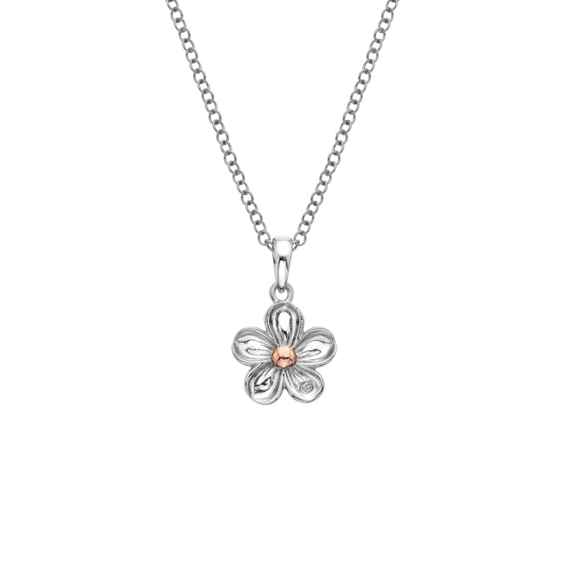 Colar Mulher Hot Diamonds Forget Me Not - DP749