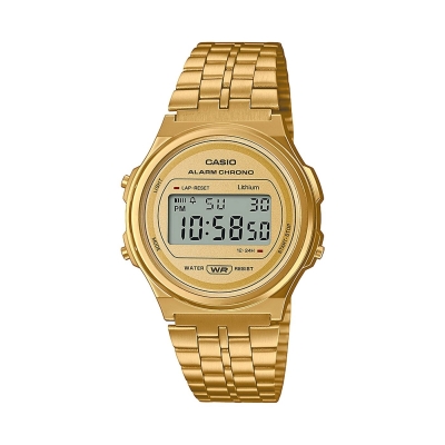 Relógio Unisexo Casio Vintage Dourado - A171WEG-9AEF
