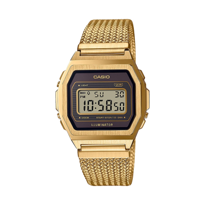 Relógio Unisexo Casio Vintage Iconic Dourado - A1000MGA-5EF
