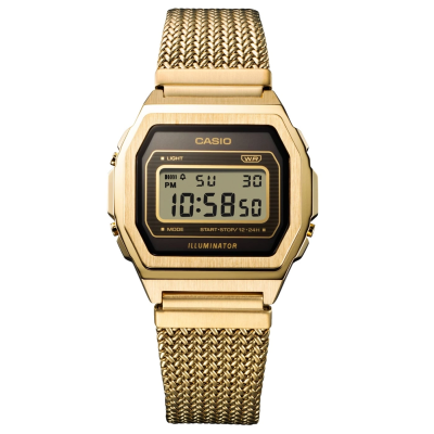 Relógio Unisexo Casio Vintage Iconic Dourado - A1000MGA-5EF