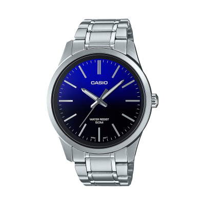 Relógio Homem Casio Collection Azul - MTP-E180D-2AVEF