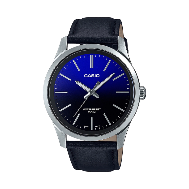 Relógio Homem Casio Collection Azul - MTP-E180L-2AVEF