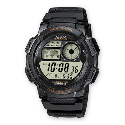 Relógio Homem Casio Collection Digital Preto - AE-1000W-1AVEF