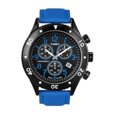 Relógio Homem Timex Vivid Blue Chrono - T2N086