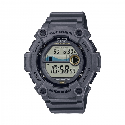 Relógio Homem Casio Collectio Digital Cinza - WS-1300H-8AVEF