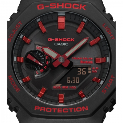 Relógio Homem G-Shock Classic Solar Bluetooth Preto - GA-B2100BNR-1AER