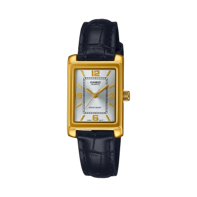 Relógio Mulher Casio Collection Preto - LTP-1234PGL-7A2EF