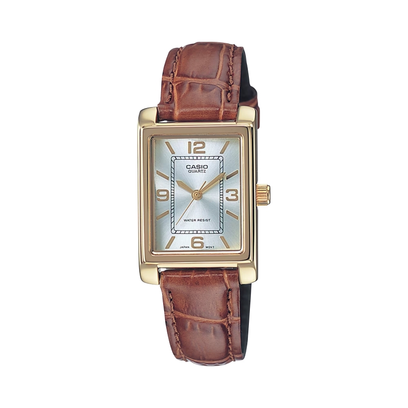 Relógio Mulher Casio Collection Castanho - LTP-1234PGL-7AEG