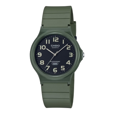 Relógio Unisexo Casio Collection Verde - MQ-24UC-3BEF