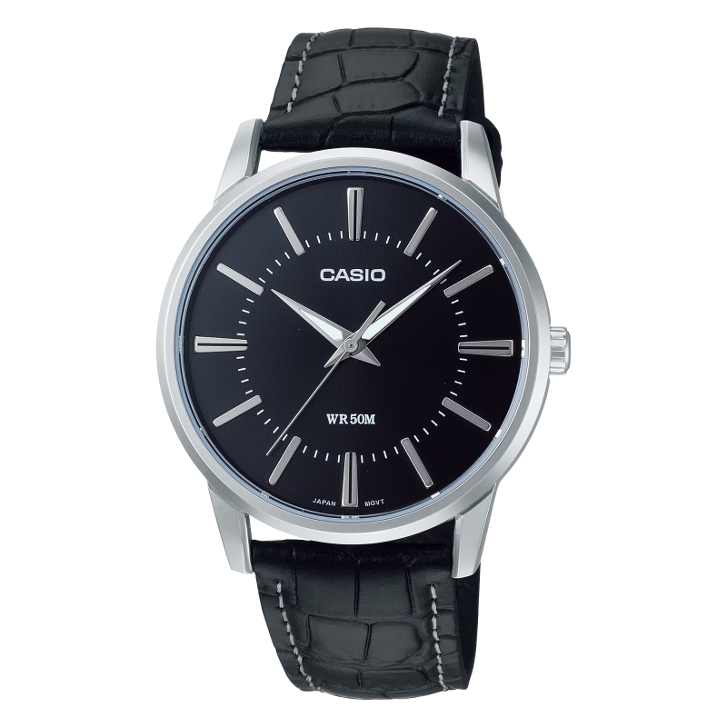 Relógio Homem Casio Collection Preto - MTP-1303PL-1AVEG