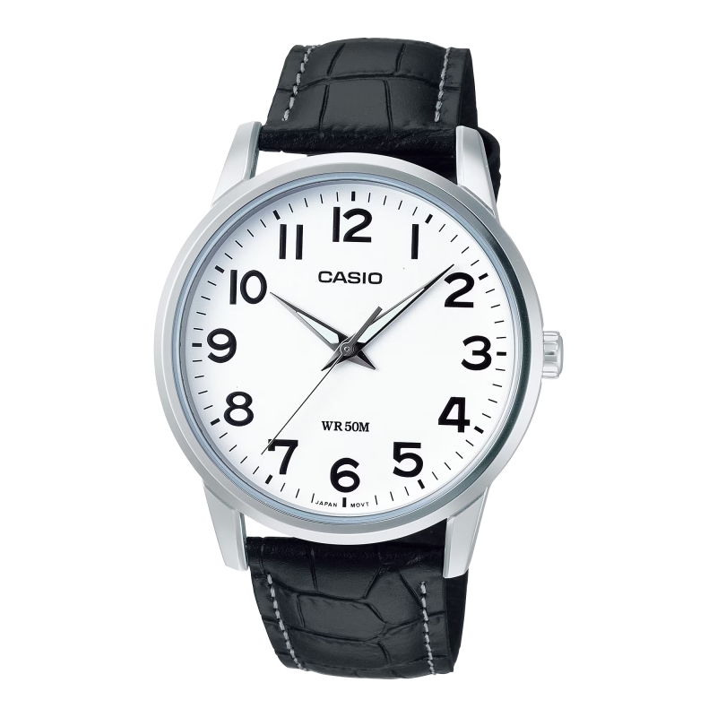 Relógio Homem Casio Collection Preto - MTP-1303PL-7BVEG