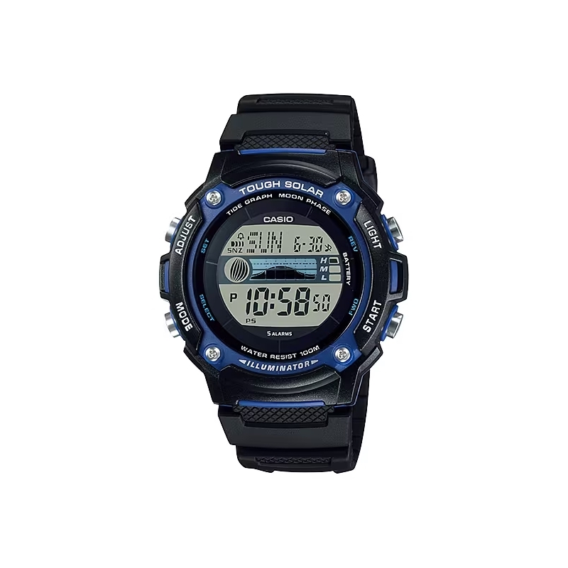 Relógio Unisexo Casio Collection Preto - W-S210H-1AVEG