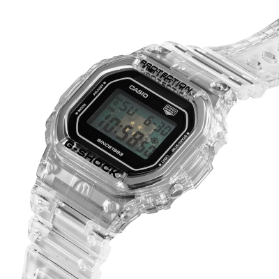 Relógio Homem G-SHOCK Série DW-5000 Transparente - DW-5040RX-7ER