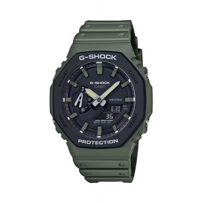 Relógio Homem G-SHOCK Série GA-2100 Verde - GA-2110SU-3AER