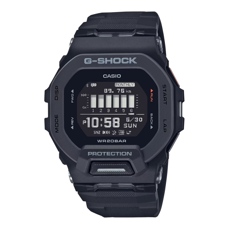 Relógio Homem G-SHOCK Série GBD-200 Preto - GBD-200-1ER