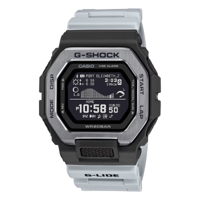 Relógio Homem G-SHOCK Série GBX100 Cinza - GBX-100TT-8ER