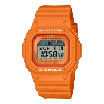 Relógio Homem G-SHOCK Série GLX-5600 Laranja - GLX-5600RT-4ER