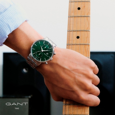 Relógio Homem Gant Park Hill II Prateado - G121018