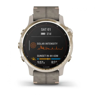 Smartwatch Mulher Garmin Fenix 6S Pro Solar - 010-02409-26