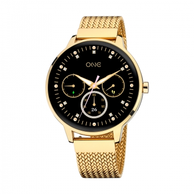 Smartwatch Mulher One QueenCall Dourado - OSW0027GM32D