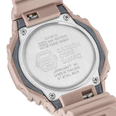 Relógio Mulher G-Shock Gma Ouro Rosa - GMA-S2100MD-4AE