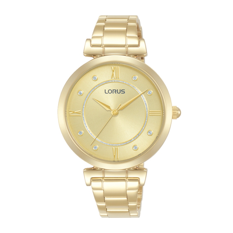 Relógio Mulher Lorus Dourado - RG298VX9