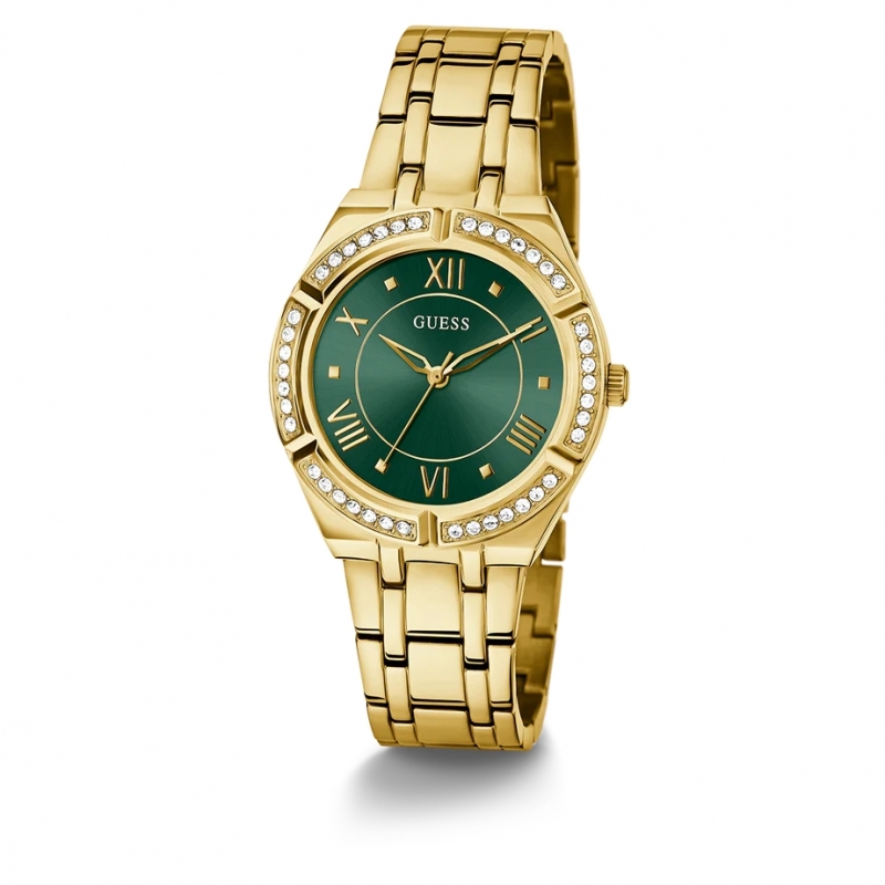 Relógio Mulher Guess Cosmo Dourado - GW0033L8