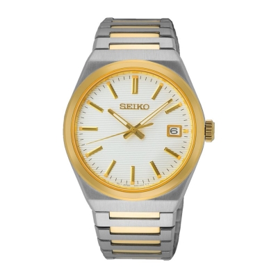 Relógio Homem Seiko Dourado - SUR558P1