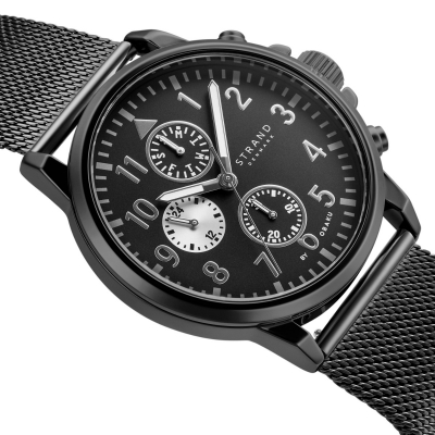 Relógio Homem Strand Monroe Charcoal - S714GMBBMB