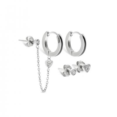 Conjunto Mulher One Jewels Silvery Four - OJSESF03S