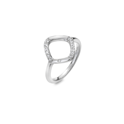 Anel Mulher Hot Diamonds Behold White Topaz - DR217