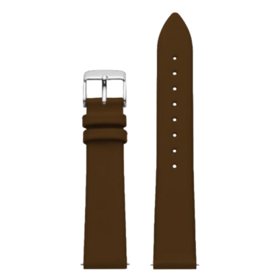 Bracelete Watx and Co Leather Basic Castanha 38 mm - WXCO1002