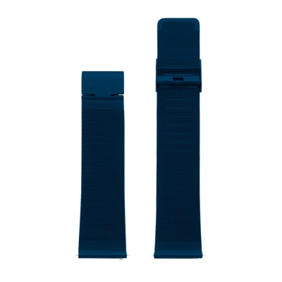 Bracelete Watx and Co Mesh Psicotropical Azul 44 mm - WXCO2706