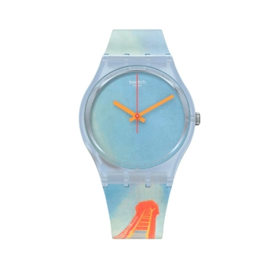 Relógio Mulher Swatch Eiffel Tower, By Robert Delaunay - GZ357
